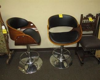 Mid Century Style Bar Chairs