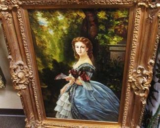 Contemporary Southern Belle Painting