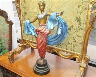 Art Deco Bronze Style Figure