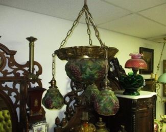 Consolidated Grape Chandelier 