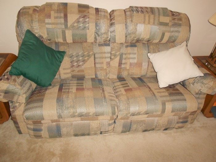 First of Pair of Loveseats