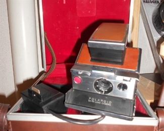 Vintage Polaroid and Case