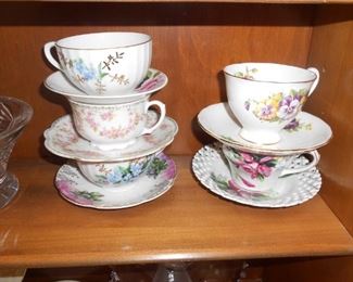 More Cups and Saucers