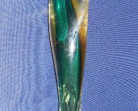 Glass Madonna possibly Murano