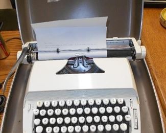 Vintage Portable Typewriter