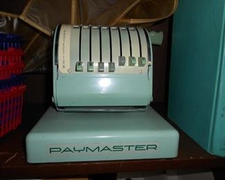 Vintage X-550 Paymaster and Cover