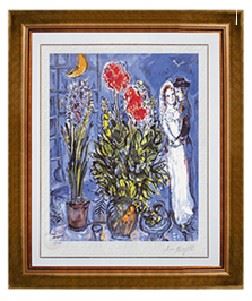 Marc Chagall Singed Lithograph