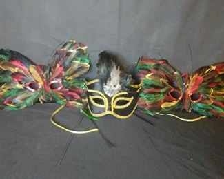 3 decorative masks
