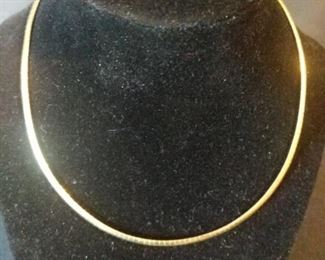 16 inch gold chain stamped 10K