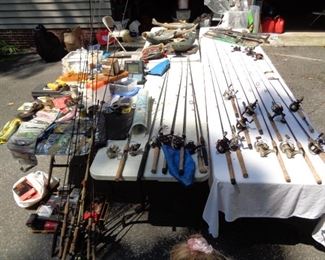 Fishing Poles, Rods and Reels, Fishing tackle and equipment