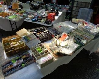Fishing lures, artificial bait, tackle, gear