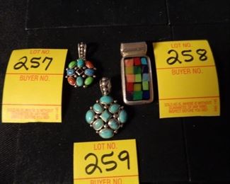 sterling silver and turquoise