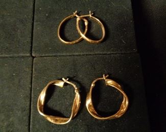 sterling silver jewelry with gold overlay