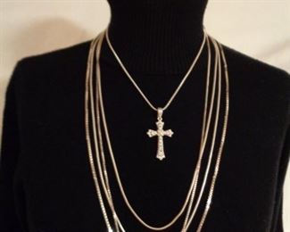 Sterling silver necklaces