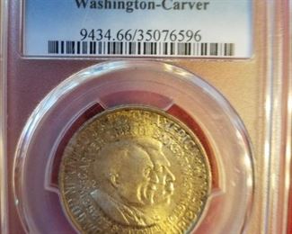 PCGS MS66 1952 50cent coin