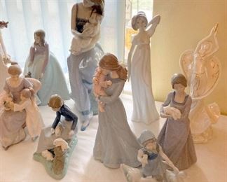 SOME OF THE FIGURINES