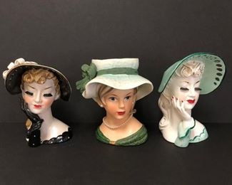 Vintage Head Vases