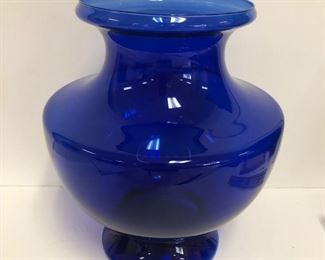 Large Cobalt Blue Pilgrim Vase