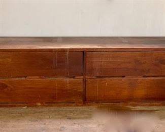 $25.00..............Large Trunk/Bench with 4 Drawers, fair condition , would be nice painted 