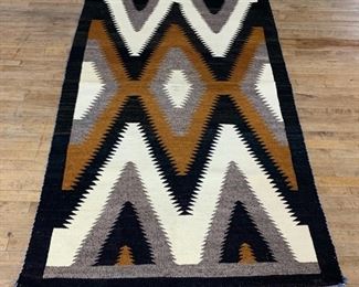 $80.00.............Woven SW Rug 62" x 34" (T173)