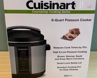 HALF OFF !  $25.00 NOW, WAS $50.00..............Cuisinart 6 Quart Pressure Cooker (T130)