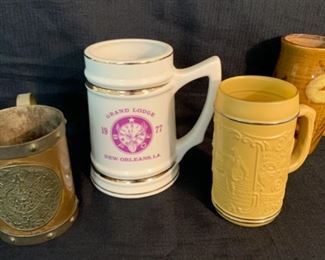 CLEARANCE  !  $4.00 NOW, WAS $16.00..........Beer Mugs (T067)