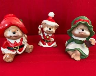 CLEARANCE  !  $4.00 NOW, WAS $16.00......Vintage Christmas Figures (M053)