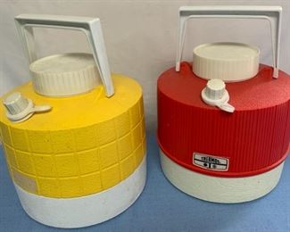 CLEARANCE  !  $4.00 NOW, WAS $12.00.............2 Vintage Thermoses (M277)