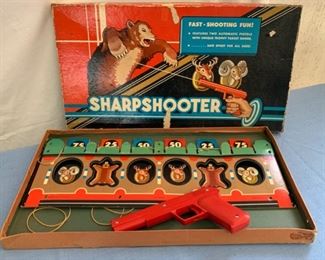 REDUCED!  $15.00 NOW, WAS $20.00...........SHARPSHOOTER Target Game (C057)