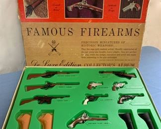 $25.00..........Famous Firearms Miniatures of Historic Weapons (C060)