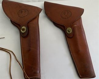 $100.00..........2 Ruger Leather Holsters