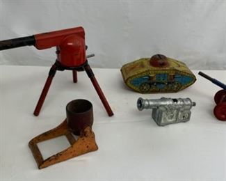 $50.00............Vintage Toy Cannons lot (C041)