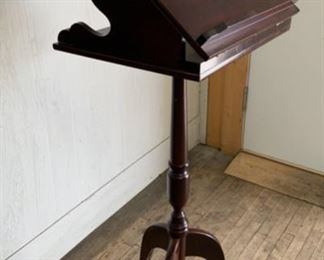 HALF OFF !  $25.00 NOW, WAS $50.00...........Book/Music Stand 42 1/2" tal (M316)
