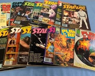 HALF OFF !  $15.00 NOW, WAS $30.00................Starlog Magazines and more from the 80's (C091)