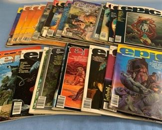 $30.00....................Epic Magazines from the 80's (C090)