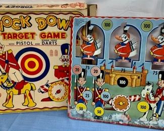 $20.00..................Nock Down Target Game some wear on bottom see photo (C063)