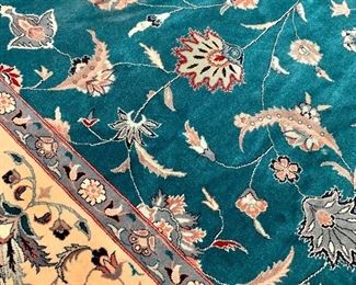 Detail; hand wover rug