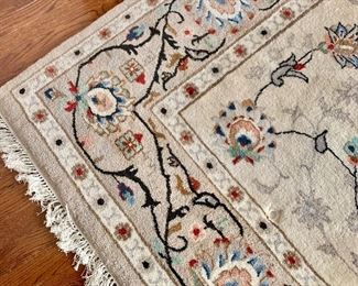 Detail; handwoven rug