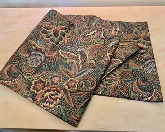 $40 each - Custom Table runner (2 available); 126 “ x 14”
