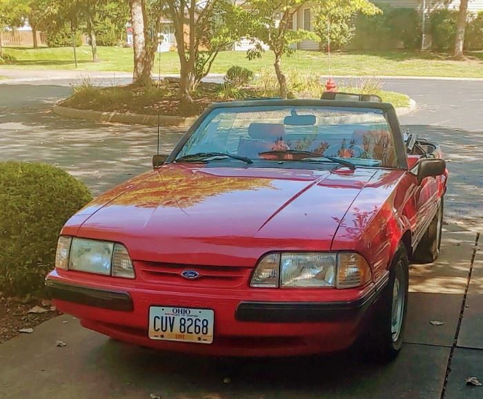 1991 Mustang LX.  5.0 engine.  66,500 orig. miles. New transmission has less than 1,000 miles, struts have less than 3,000 miles, tires, exhaust, regular maintenance throughout life of car.