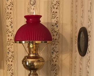 Brass lamp 