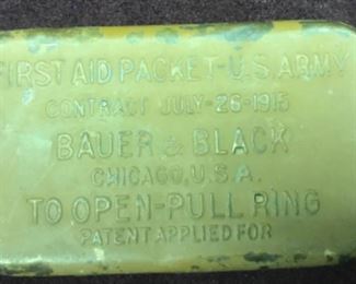 1916 first aid kit -Bauer Black