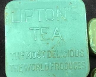 Vintage tea decanter