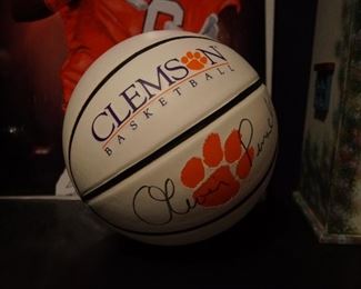 Signed Oliver Purnell  Clemson Basketball 