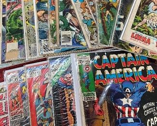 Captain America and other Marvel Titles
