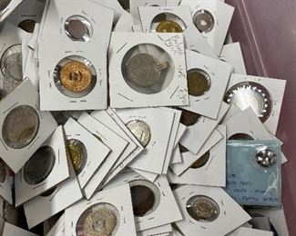 Several Assorted Tokens