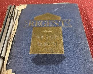 Partial Regent Stamp Album