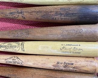 A&T State Game Used Bats