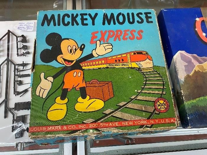 Marx Disney Mickey Mouse Express(Airplane is Missing)