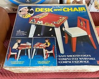 Empire Walt Disney Desk and Chair in Box